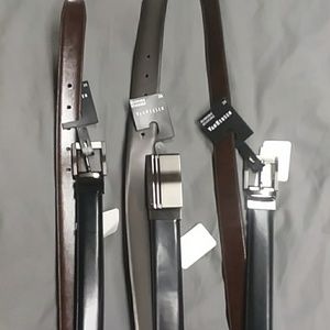 Reversible Van Heusen belts